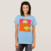 SUMMER SUNSET -ファインアートTシャツ Tシャツ (正面フル)