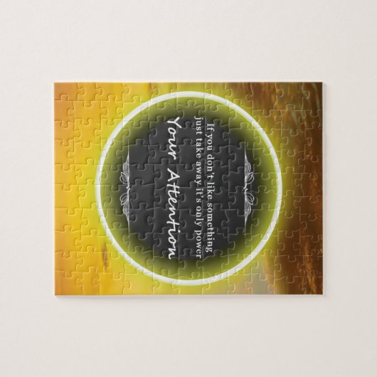 Summer Sunset Quote ジグソーパズル (横)