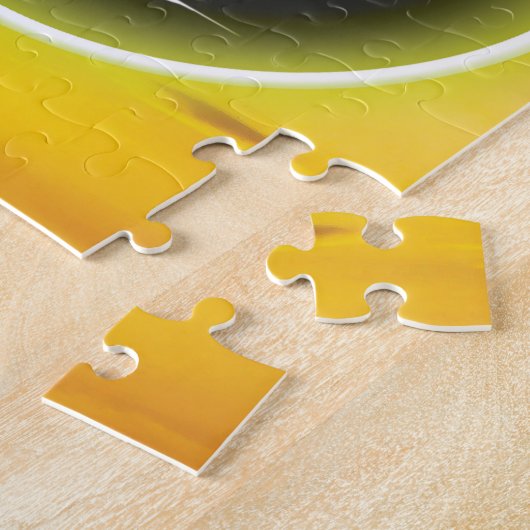 Summer Sunset Quote ジグソーパズル (側面)