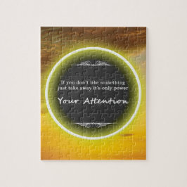 Summer Sunset Quote ジグソーパズル