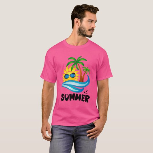 Summer T-Shirt Tシャツ (正面フル)
