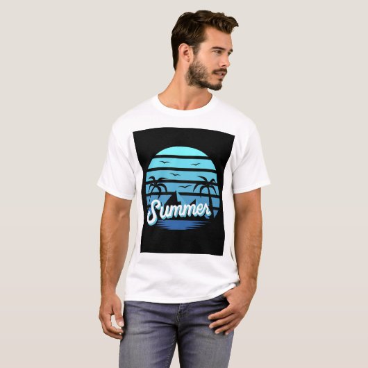 Summer T shirt  Tシャツ (正面フル)