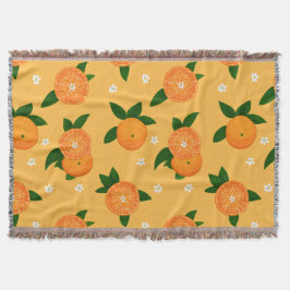 Summer Tangerines スローブランケット