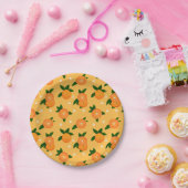 Summer Tangerines ペーパープレート (パーティー)