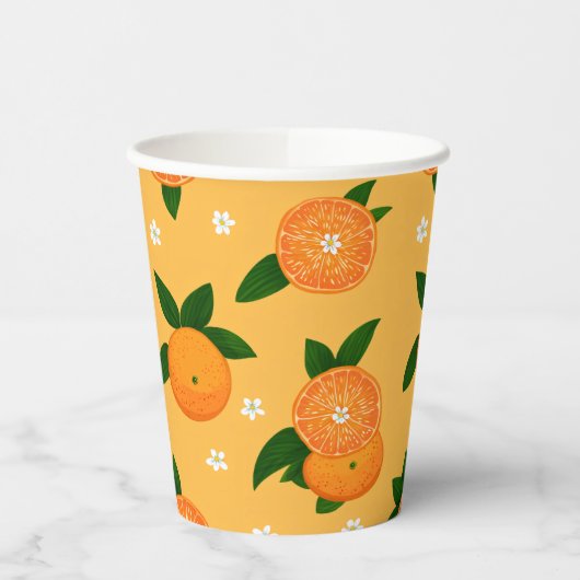 Summer Tangerines 紙コップ (左)