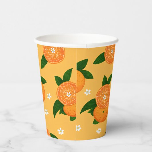 Summer Tangerines 紙コップ (右)