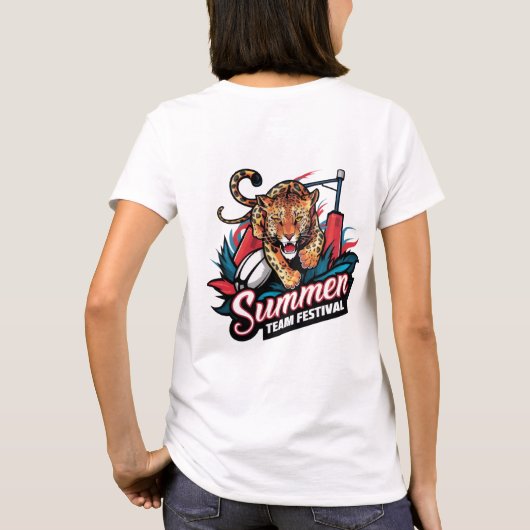Summer team festival tシャツ (裏面)