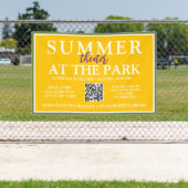 Summer Theater at the Park | 屋外イベント標識 横断幕 (インサイチュ)