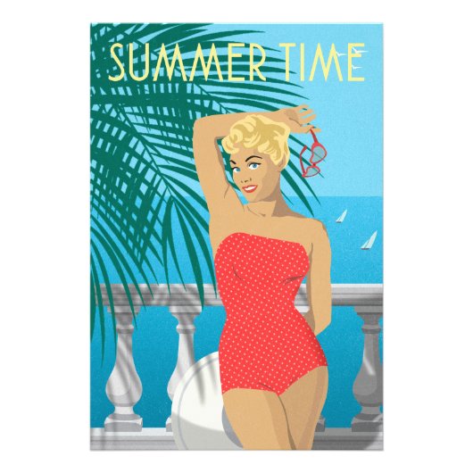 Summer time フォトプリント            (正面)