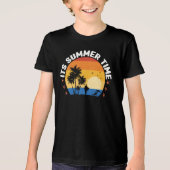 Summer Time-65786 トライブレンドＴシャツ (正面)