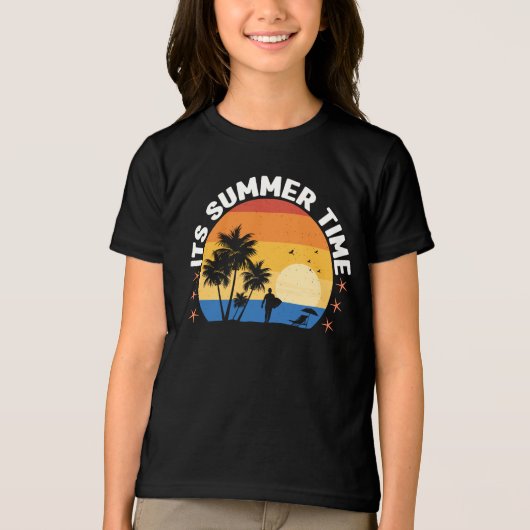 Summer Time-65786 トライブレンドＴシャツ (正面)