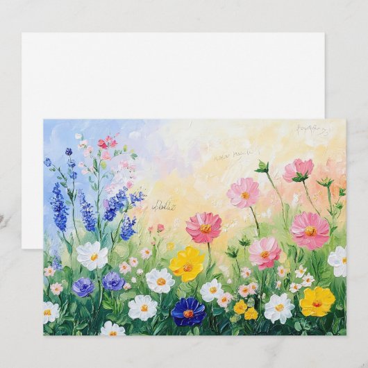 Summer time flat シーズンカード (正面/裏面)