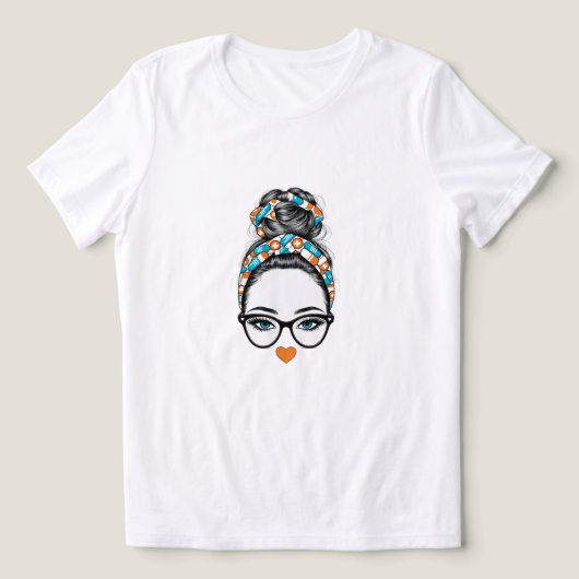 Summer Times" Tシャツデザイン トライブレンドＴシャツ (デザイン正面)