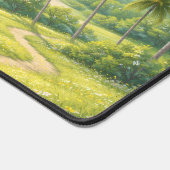 Summer Tropical Coast Mouse Pad デスクマット (コーナー)