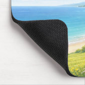 Summer Tropical Coast Mouse Pad マウスパッド (コーナー)