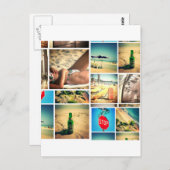 Summer vacation ポストカード (正面/裏面)