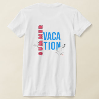 Summer Vacation for Female Tシャツ