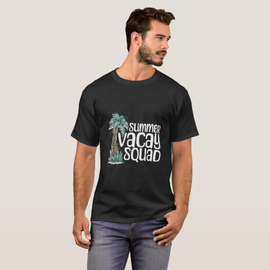 Summer Vacation Squad Travel Trip Tシャツ (正面フル)