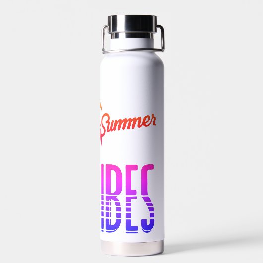 summer vibes ウォーターボトル (背面)