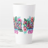 Summer Vibes カフェラテマグ (正面)