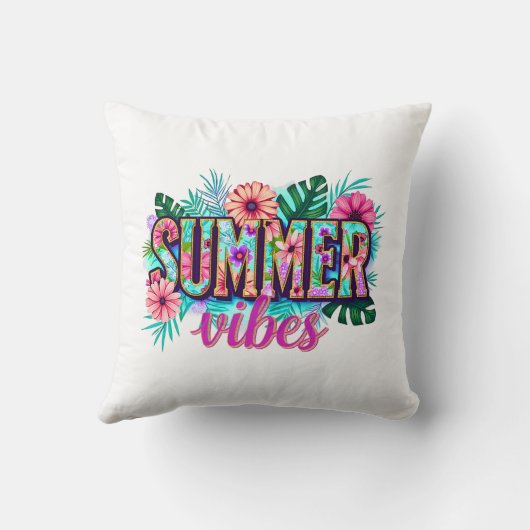 Summer Vibes クッション (裏面)