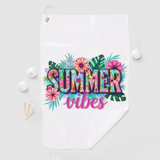 Summer Vibes ゴルフタオル (インサイチュ)