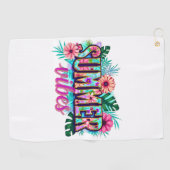 Summer Vibes ゴルフタオル (横)