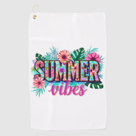Summer Vibes ゴルフタオル