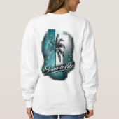 Summer Vibes スウェットシャツ (裏面)