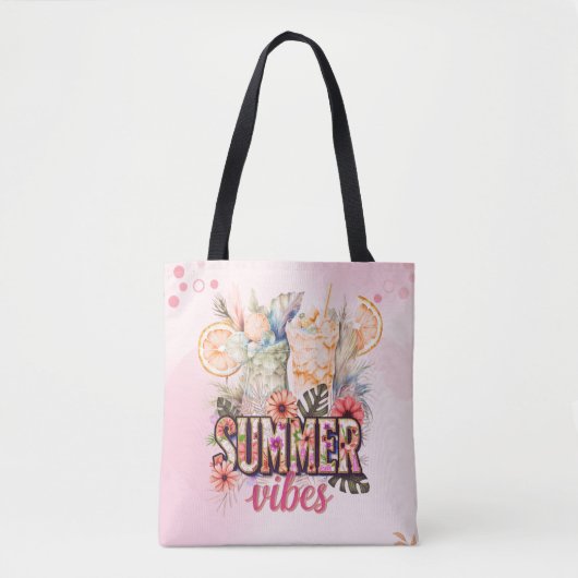 SUMMER VIBES トートバッグ (正面)