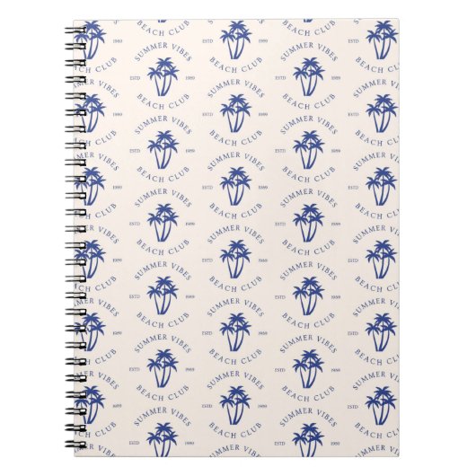 Summer Vibes ノートブック (正面)