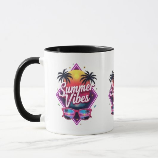 Summer Vibes マグカップ (左)