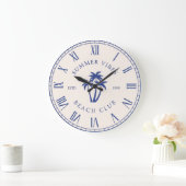 Summer Vibes ラージ壁時計 (ホーム)