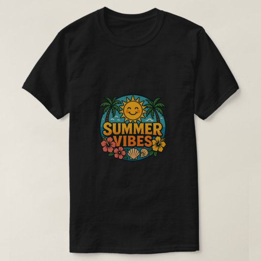 summer vibes classic t-shirt tシャツ (デザイン正面)