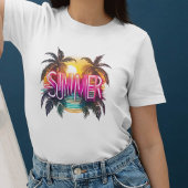 Summer Vibes Design für Strandfans Tシャツ