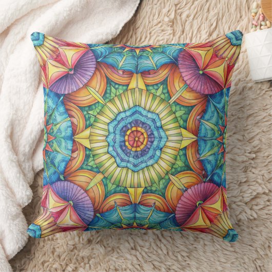 Summer Vibes designer cushion クッション (ブランケット)