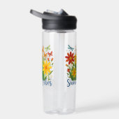Summer Vibes Floral with Butterflies-64534 ウォーターボトル (右面)