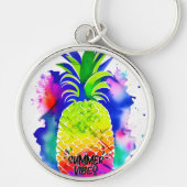 SUMMER VIBES IN WATERCOLOR キーホルダー (正面)