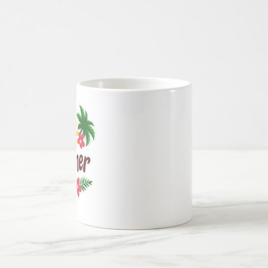 Summer Vibes Mug コーヒーマグカップ (中央)