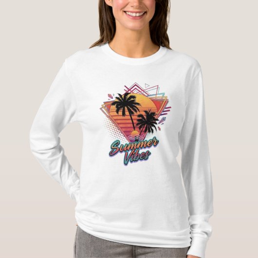 Summer Vibes Tシャツ (正面)