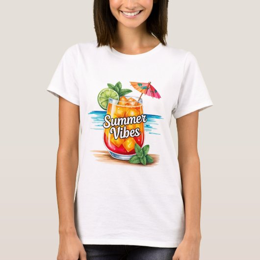 Summer Vibes  Tシャツ (正面)