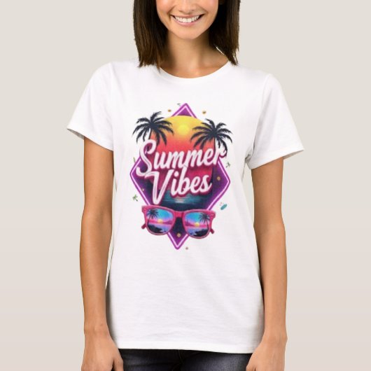 Summer Vibes Tシャツ (正面)