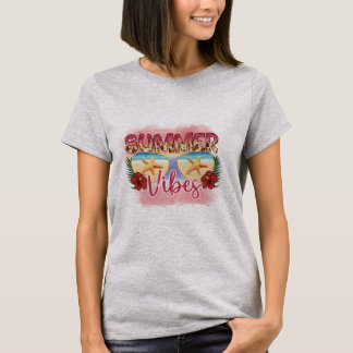 Summer Vibes Women's T-shirt |こんにちは Tシャツ