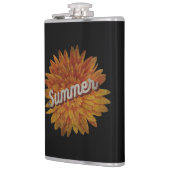 SUMMER VINTAGE SUNFLOWER フラスク (左)