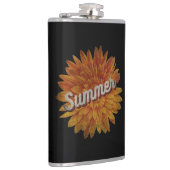 SUMMER VINTAGE SUNFLOWER フラスク (右)