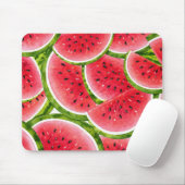 Summer Watermelon Pattern Mouse Pad  マウスパッド (マウス)