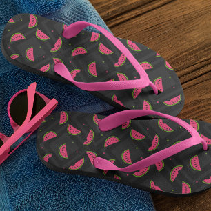 Summer Watermelon Patterned ビーチサンダル