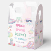 Summer Waterslide Girl Birthday Party フェイバーボックス (オープン)