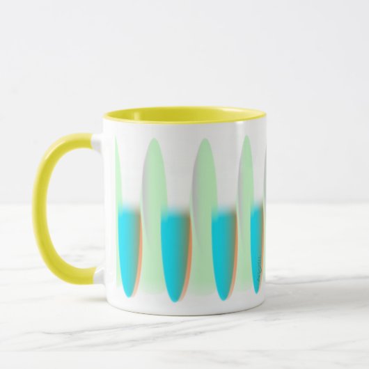 Summer Waves mug © Angel Honey, 2010 マグカップ (左)