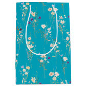 Summer Wildflower Bouquets ミディアムペーパーバッグ (正面)